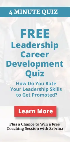 FREE leadership Career Development Quiz | behaviour change for women leaders
