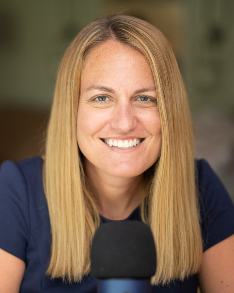 Female leadership equality expert Julie Kratz for Women's Leadership Success Podcast