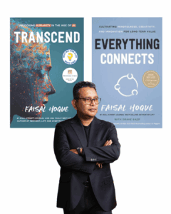 Faisal Hoque, Women in Leadership AI author of Transcend