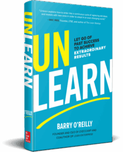 AI Executive Productivity - Unlearn, podcast discussion with Sabrina Braham MA MFT PCC and Barry O’Reilly