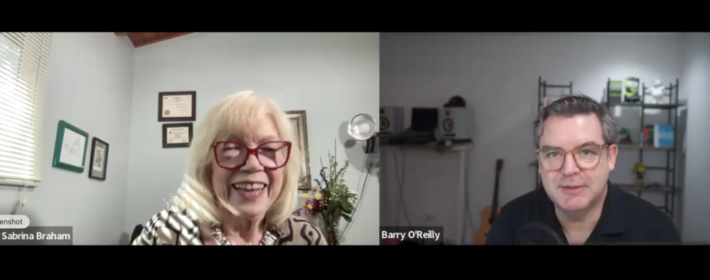 women leaders AI career growth — Sabrina Braham and Barry O'Reilly