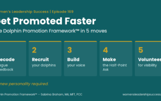Dolphin Promotion Framework™: 5 moves to get promoted faster — decode feedback, dolphins, voice, Half-Point Ask, visibility